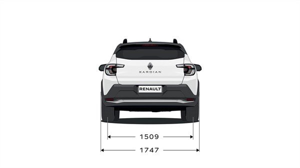 dimensions - Renault Kardian